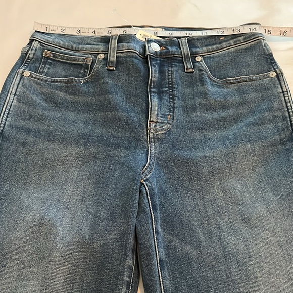 Madewell Mid Rise Stovepipe NWT Size 28T - Picture 4 of 16